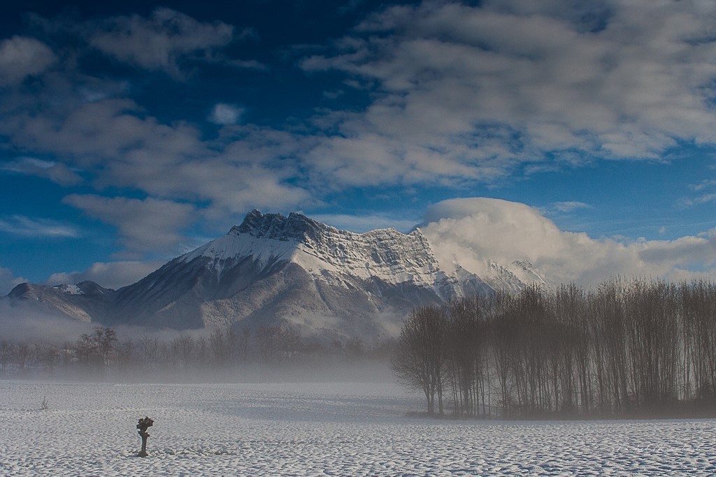 val coisin sous la neige