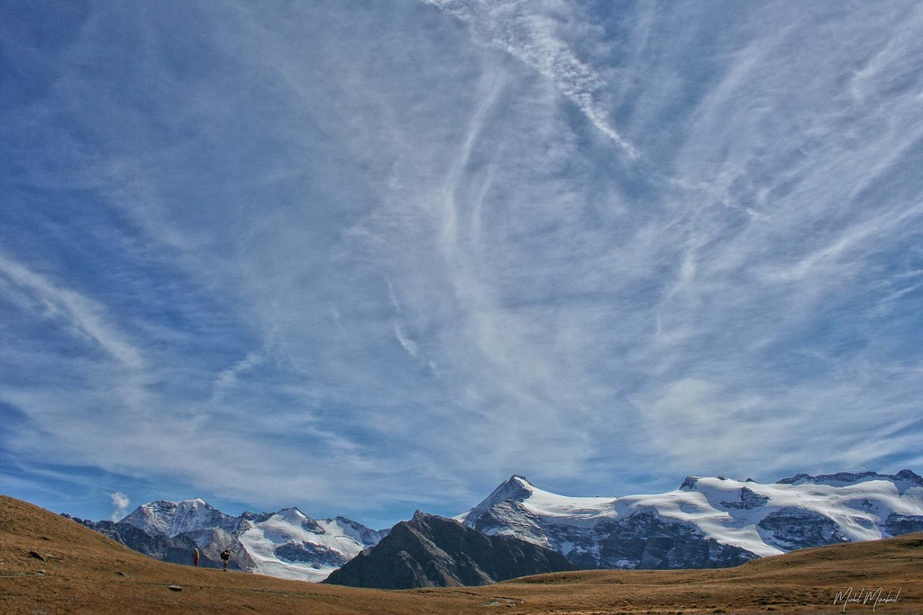 Haute maurienne sous les cirrhus Michel Mirabail Savoie Nature