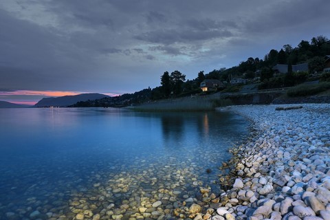 galets lac du bourget aix les bains