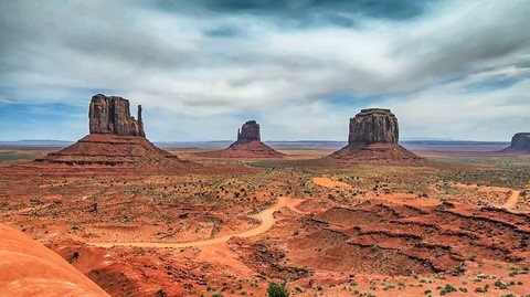 Monument valley paysage michel mirabail