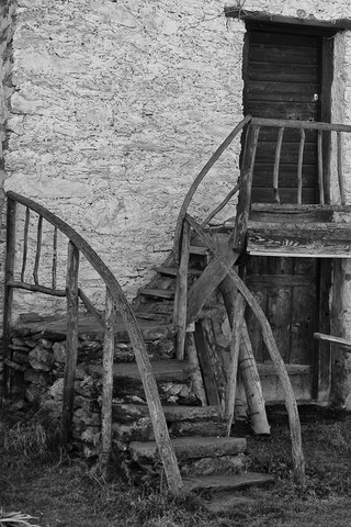 Escalier au Monal savoie nature