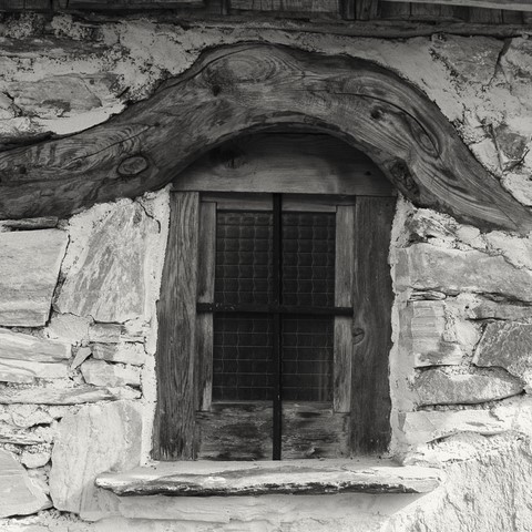 Fenetre rustique savoie nature