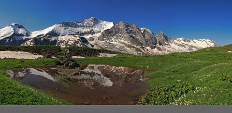 Grande Casse face Nord photo michel mirabail savoie nature