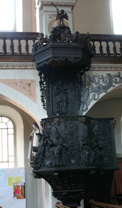 Chaire eglise de beaufort